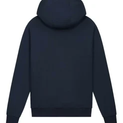 Truien & Vesten-Malelions Counter hoodie junior navy bright yellow