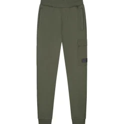 Malelions Nylon Pocket joggingbroek junior moss green< Broeken