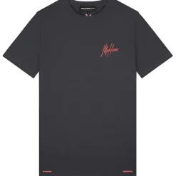 Shirts, Polo's & Blouses-Malelions Sport Counter shirt heren antra coral