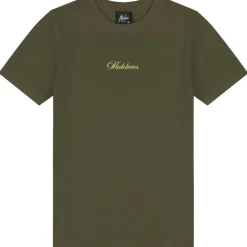 Shirts, Polo's & Blouses-Malelions Studio shirt junior moss green