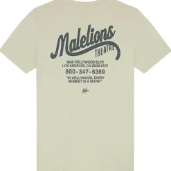 Shirts, Polo's & Blouses-Malelions Theatre shirt junior beige