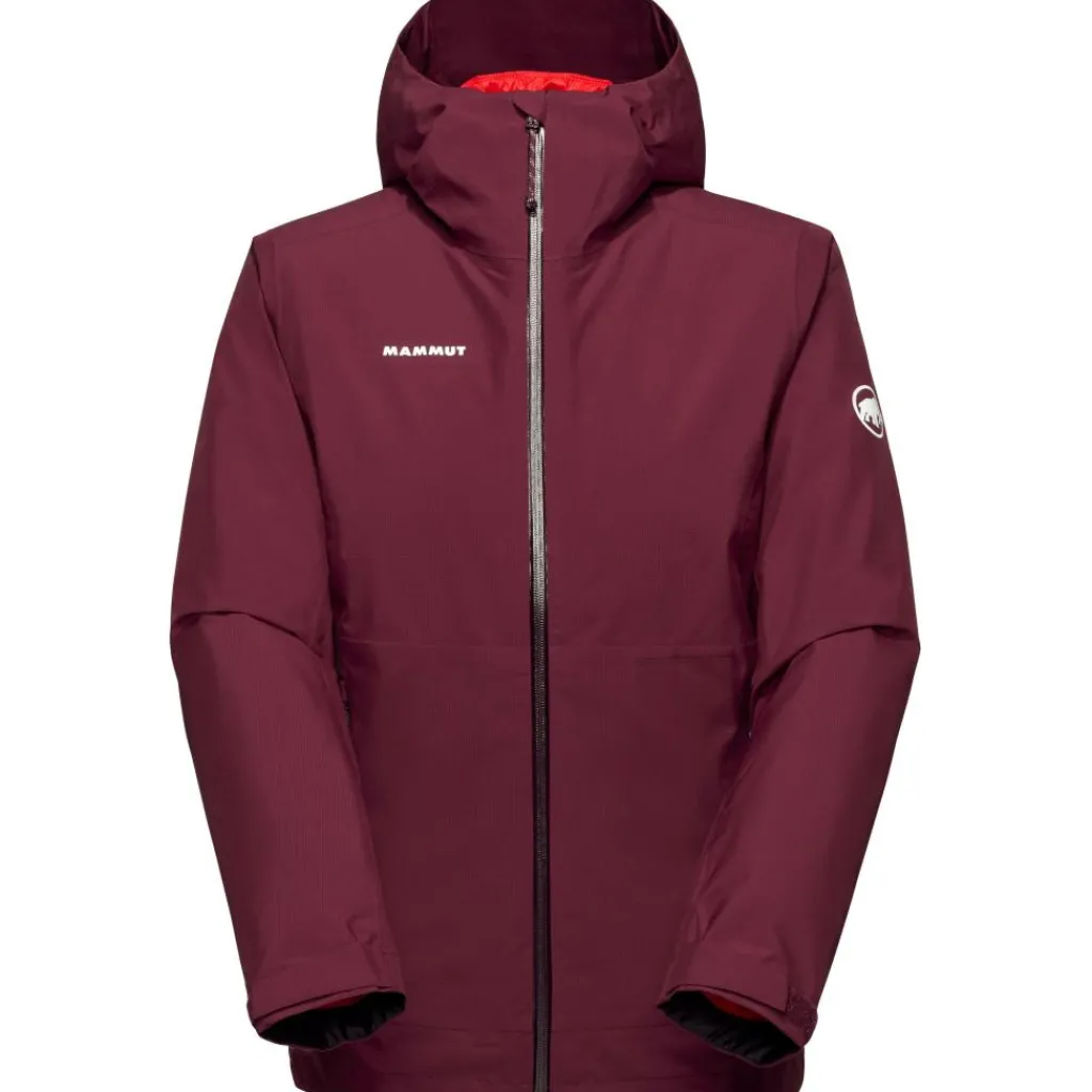 Mammut Alto Light Hooded 3-in-1 outdoor jack dames vin red< Outdoor Jack