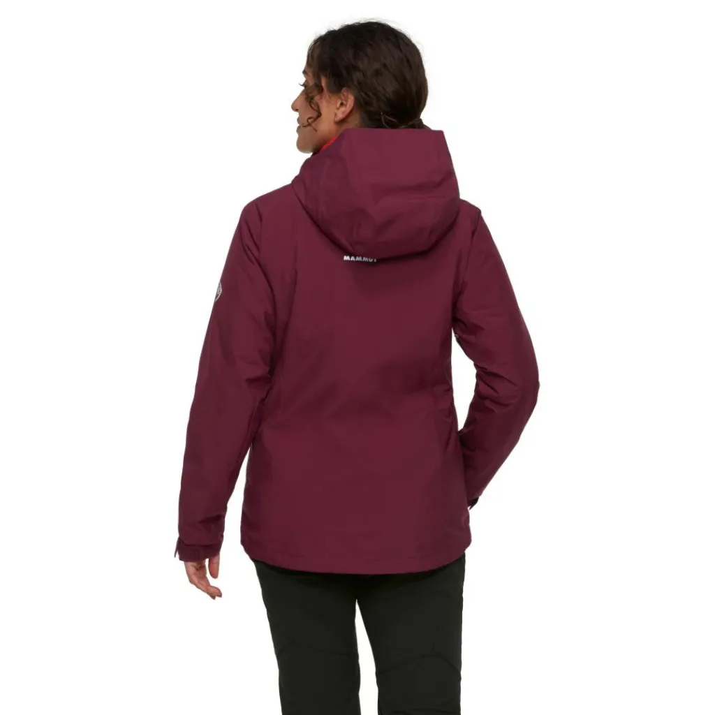 Mammut Alto Light Hooded 3-in-1 outdoor jack dames vin red< Outdoor Jack