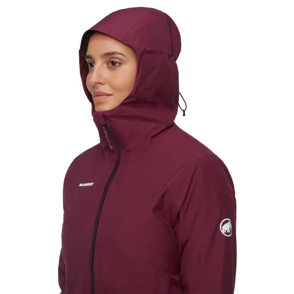 Mammut Alto Light Hooded 3-in-1 outdoor jack dames vin red< Outdoor Jack
