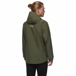 Outdoor Jack-Mammut Alto Light HS Hooded outdoor jack heren dark marsh