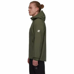 Outdoor Jack-Mammut Alto Light HS Hooded outdoor jack heren dark marsh