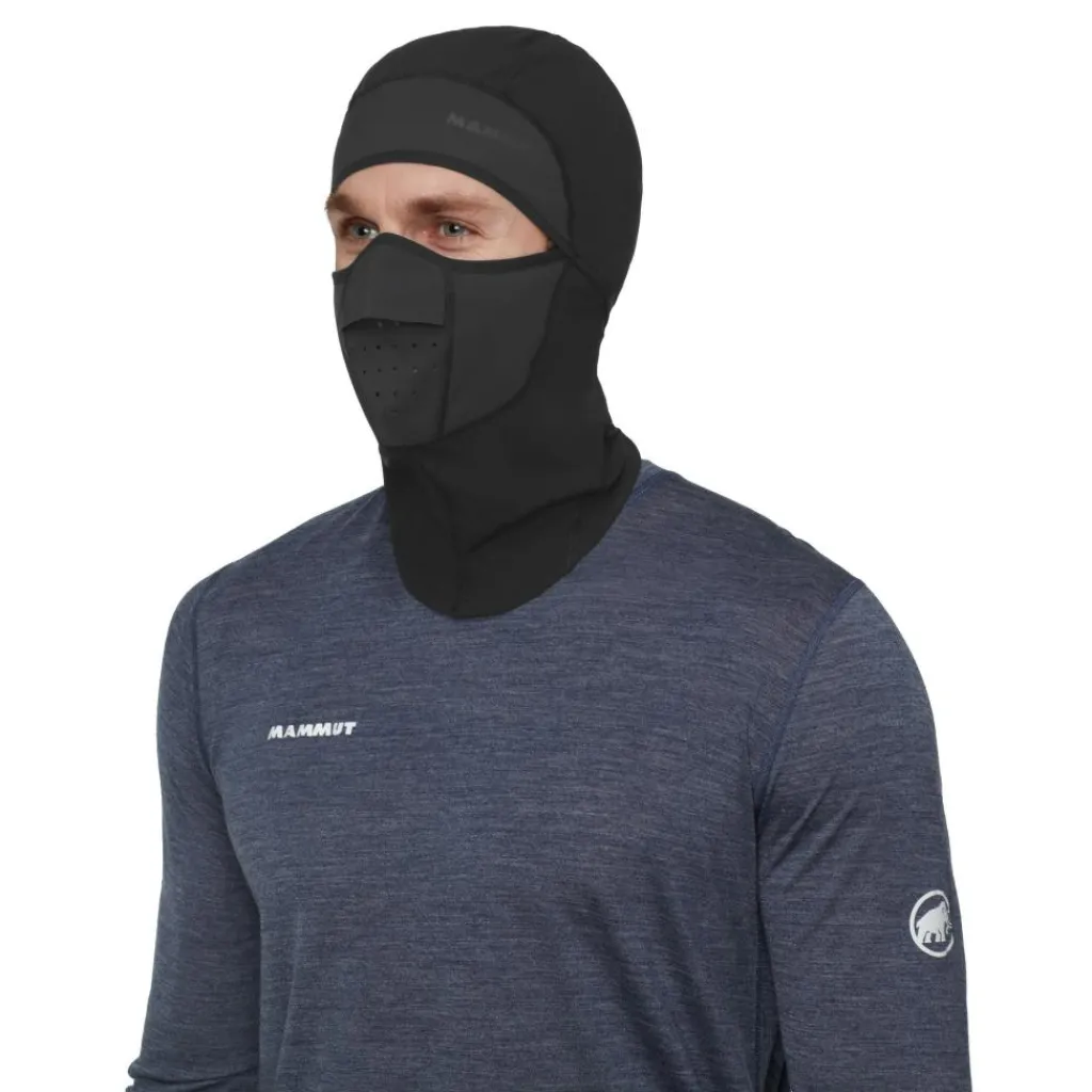 Mammut Arctic balaclava dames black< Mutsen|Wintersport