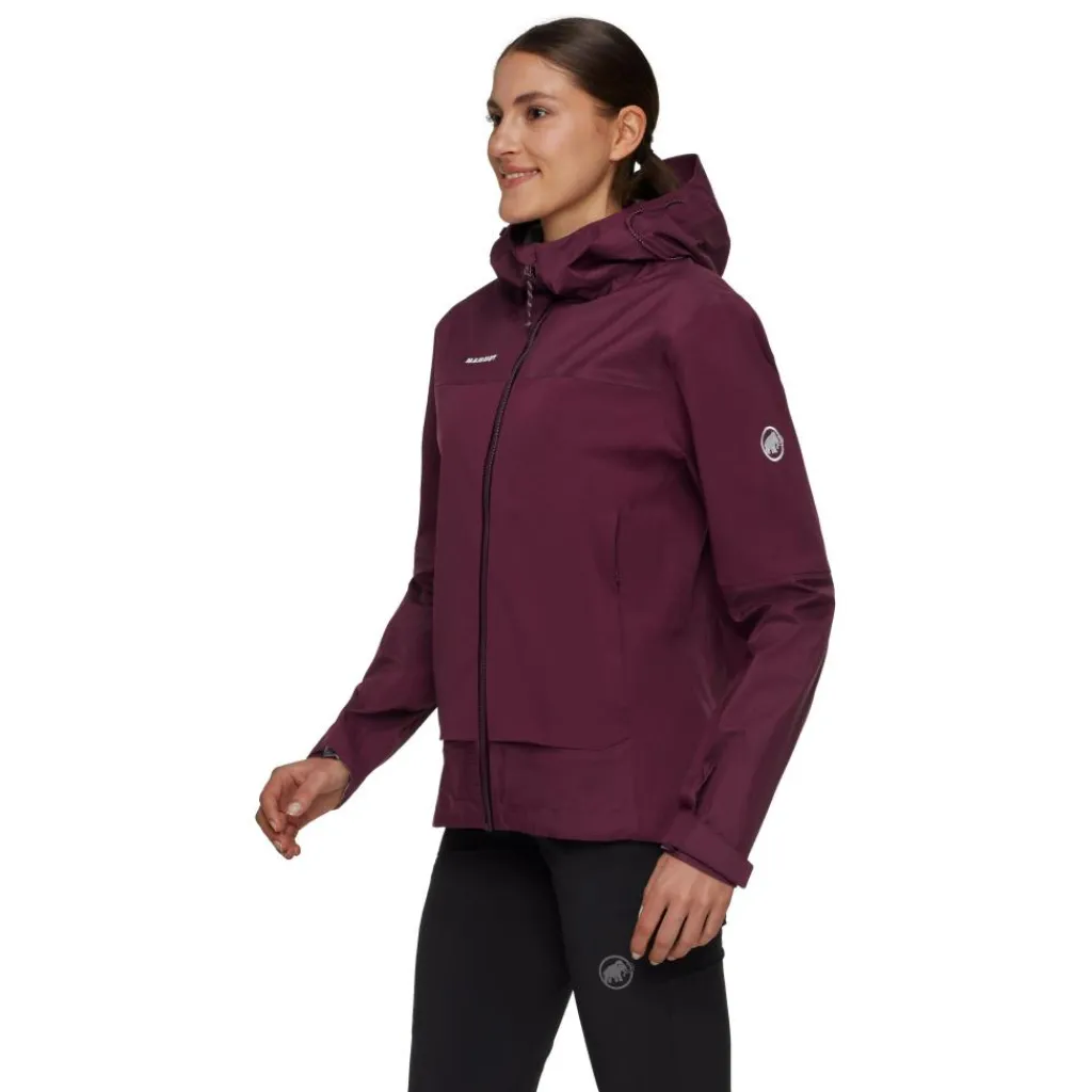 Outdoor Jack-Mammut Ducan Guide HS Hooded outdoor jack dames vin