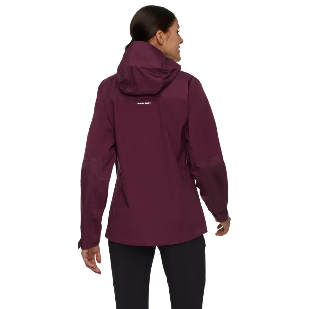 Outdoor Jack-Mammut Ducan Guide HS Hooded outdoor jack dames vin