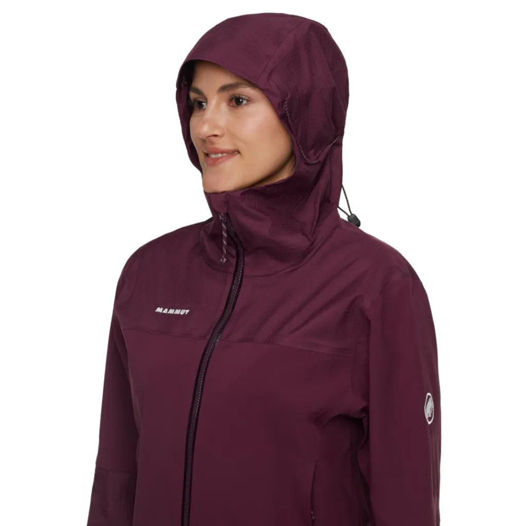 Outdoor Jack-Mammut Ducan Guide HS Hooded outdoor jack dames vin