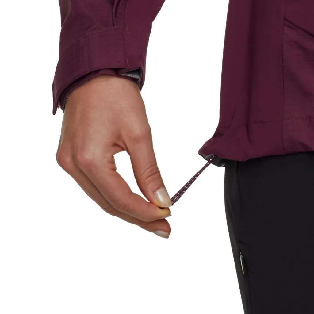 Outdoor Jack-Mammut Ducan Guide HS Hooded outdoor jack dames vin