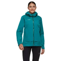 Outdoor Jack-Mammut Ducan Guide HS Hooded outdoor jack dames deep teal