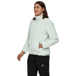 Fleece Vest-Mammut Falera ML fleece vest dames silver sage