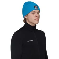 Mammut Fedoz muts glacier blue< Mutsen|Wintersport