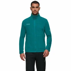 Fleece Vest-Mammut Innominata Light ML fleece vest heren deep teal