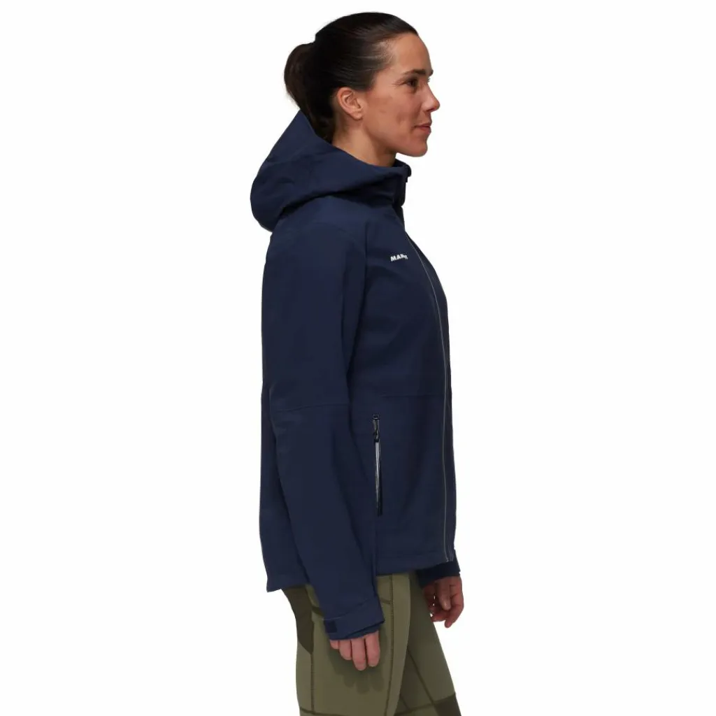 Outdoor Jack-Mammut Linard Guide HS Hooded outdoor jack dames marine