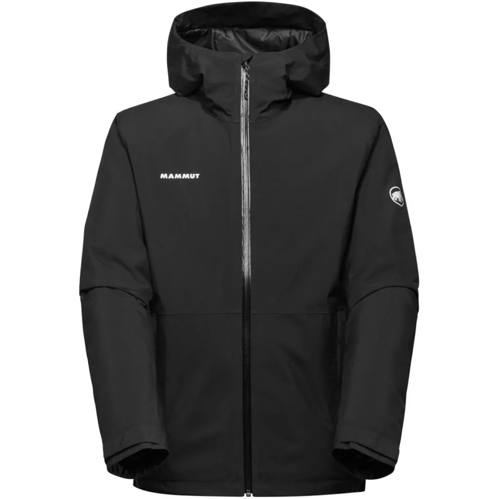 Mammut Linard HS Thermo Hooded outdoor jack heren black< Outdoor Jack