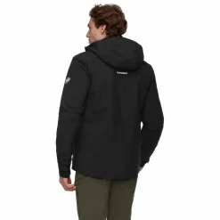 Mammut Linard HS Thermo Hooded outdoor jack heren black< Outdoor Jack