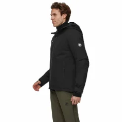 Mammut Linard HS Thermo Hooded outdoor jack heren black< Outdoor Jack