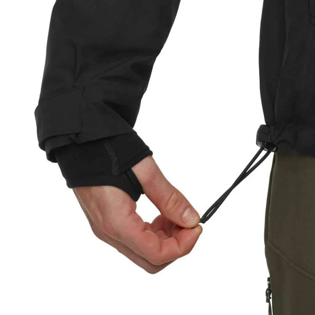 Mammut Linard HS Thermo Hooded outdoor jack heren black< Outdoor Jack