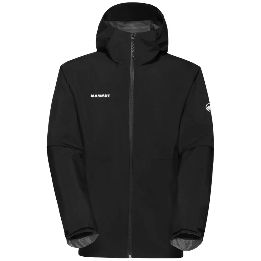 Outdoor Jack-Mammut Linard Light HS Hooded outdoor jack heren black