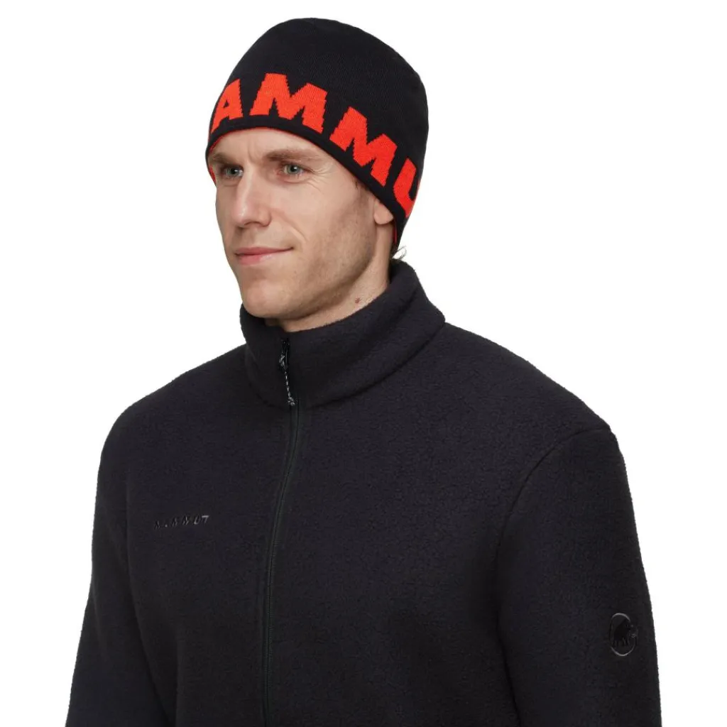 Mammut Logo muts black< Mutsen|Wintersport