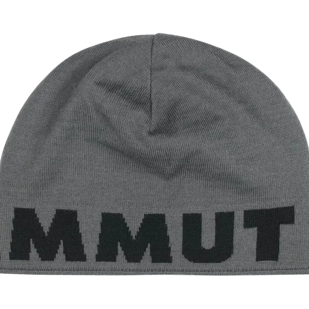 Mammut Logo muts steel-black< Mutsen|Wintersport