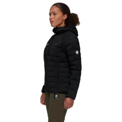 Outdoor Jack-Mammut Sender IN Hooded outdoor jack dames black