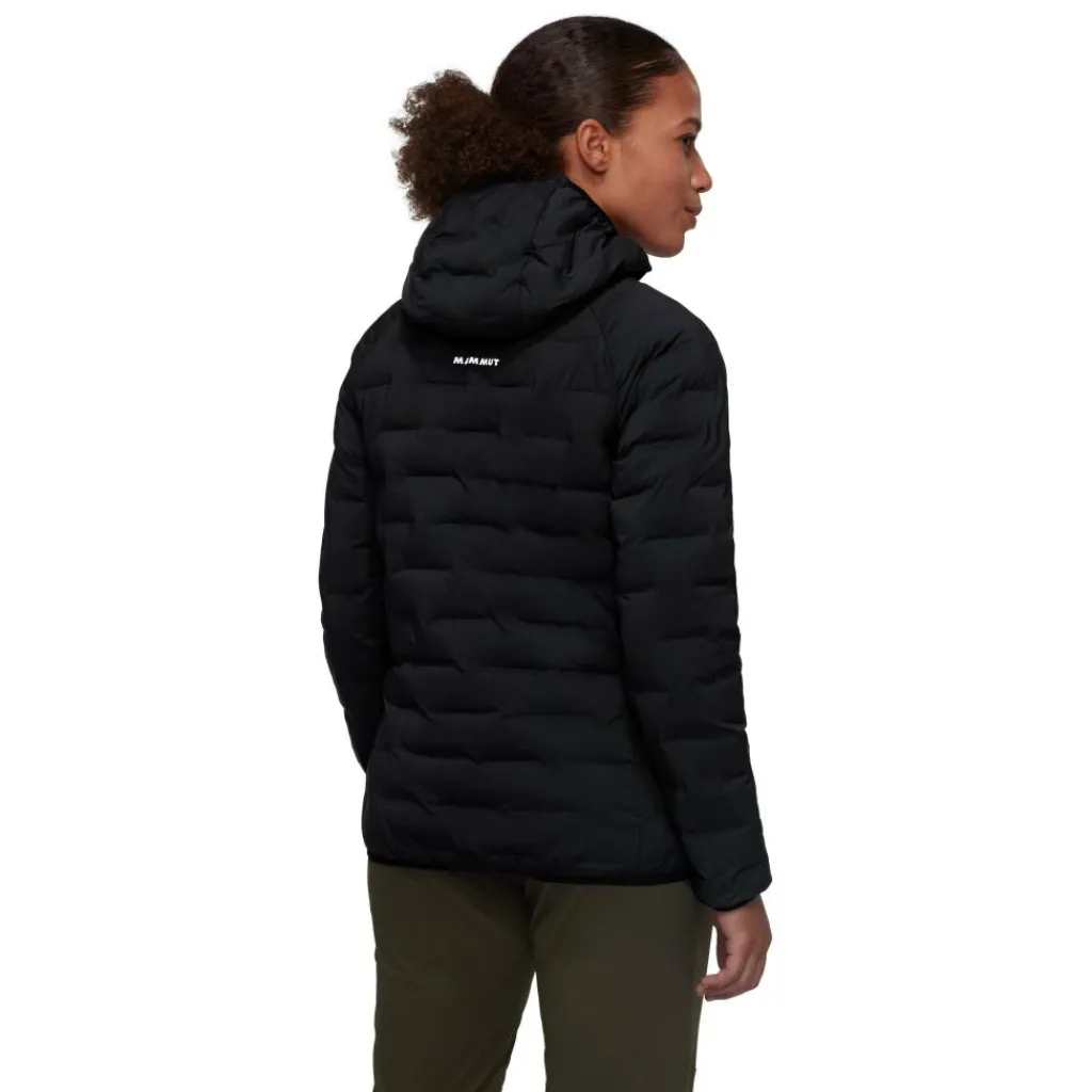 Outdoor Jack-Mammut Sender IN Hooded outdoor jack dames black