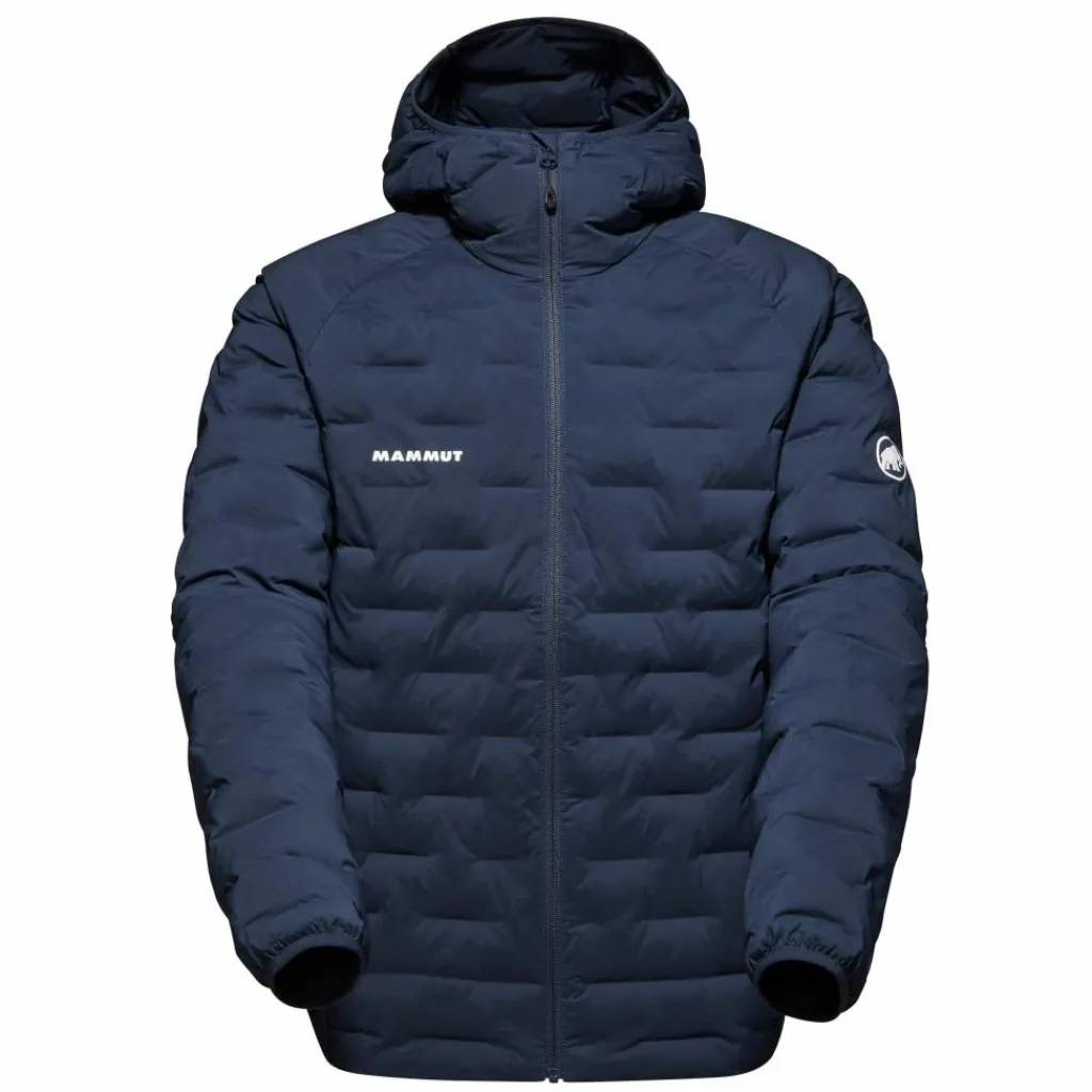 Outdoor Jack-Mammut Sender IN Hooded outdoor jack heren marine