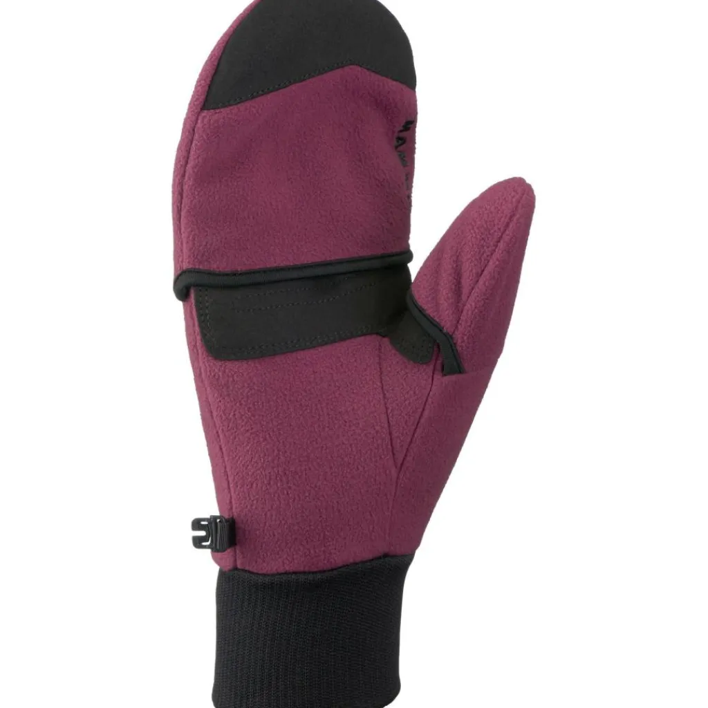 Mammut Shelter So Convertible wanten vin black< Handschoenen & Wanten|Wintersport