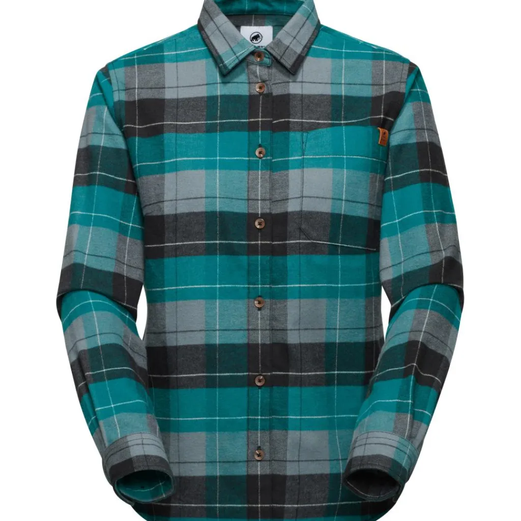 Outdoor Shirt-Mammut Trovat blouse dames strata deep teal