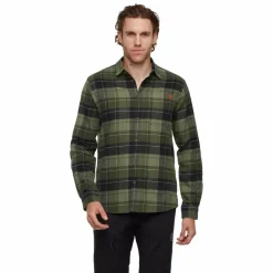 Outdoor Shirt-Mammut Trovat overhemd heren marsh black