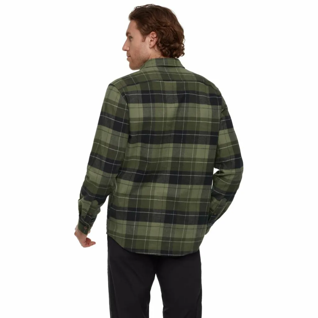 Outdoor Shirt-Mammut Trovat overhemd heren marsh black