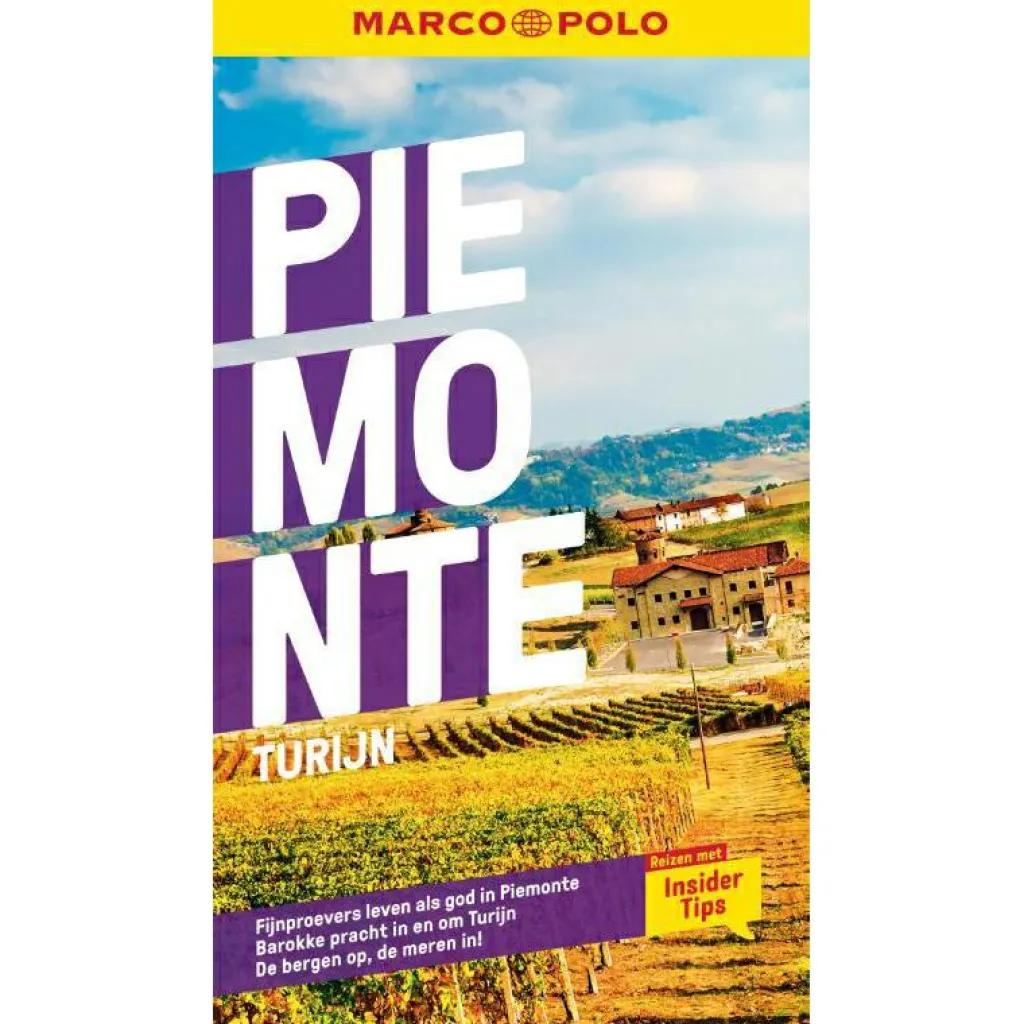 Marco Polo Piemonte reisgids< Reisboeken & Kaarten