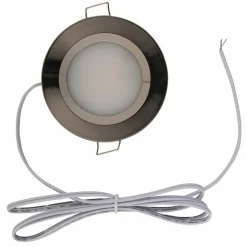 Marine LED Downlight LED inbouw spot nikkel< Verlichting