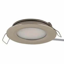 Marine LED Downlight LED inbouw spot nikkel< Verlichting