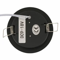 Verlichting-Marine LED  Downlight LED inbouw spot zwart