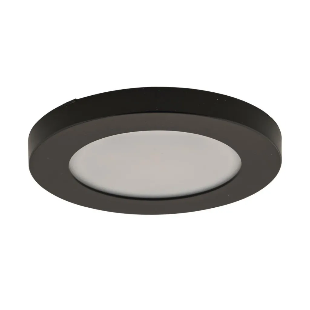 Verlichting-Marine LED Downlight opbouw spot zwart