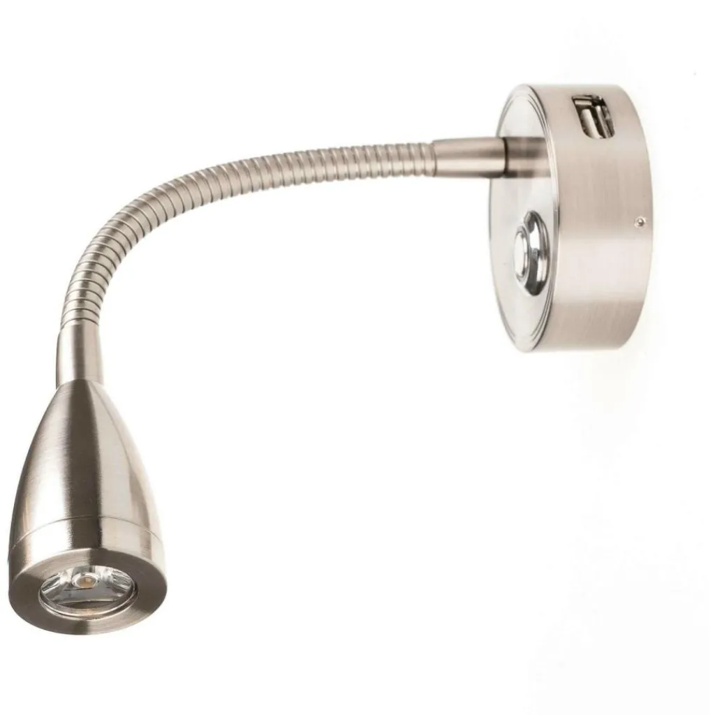 Marine LED Mini Flex USB led opbouwspot satin nick< Verlichting