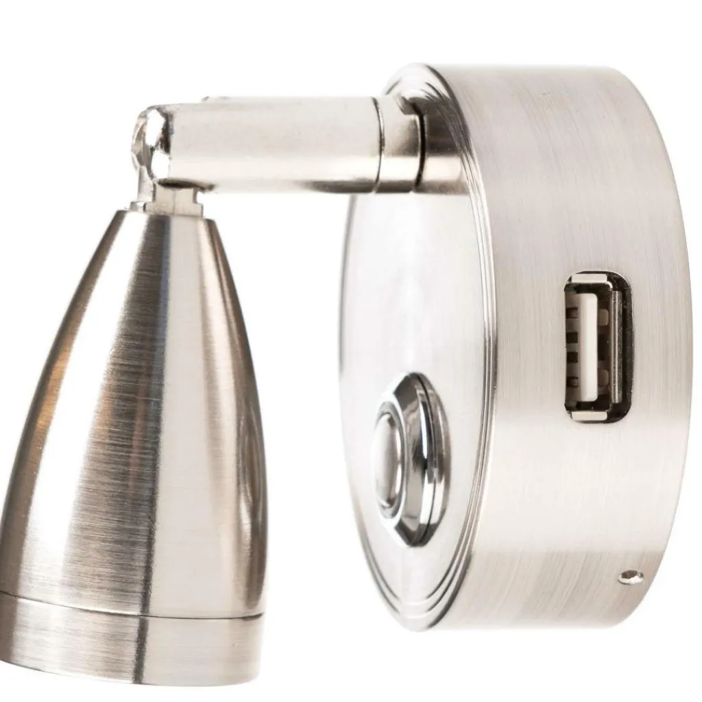 Verlichting-Marine LED Mini led opbouwspot satin nickel