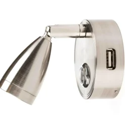 Verlichting-Marine LED Mini led opbouwspot satin nickel