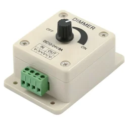 Verlichting-Marine LED  PWM 12/24V 8A dimmer