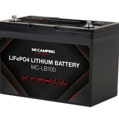 Accu's & Batterijen-Mc Camping MC-LB100 LiFePO4 accu 12,8V 100Ah