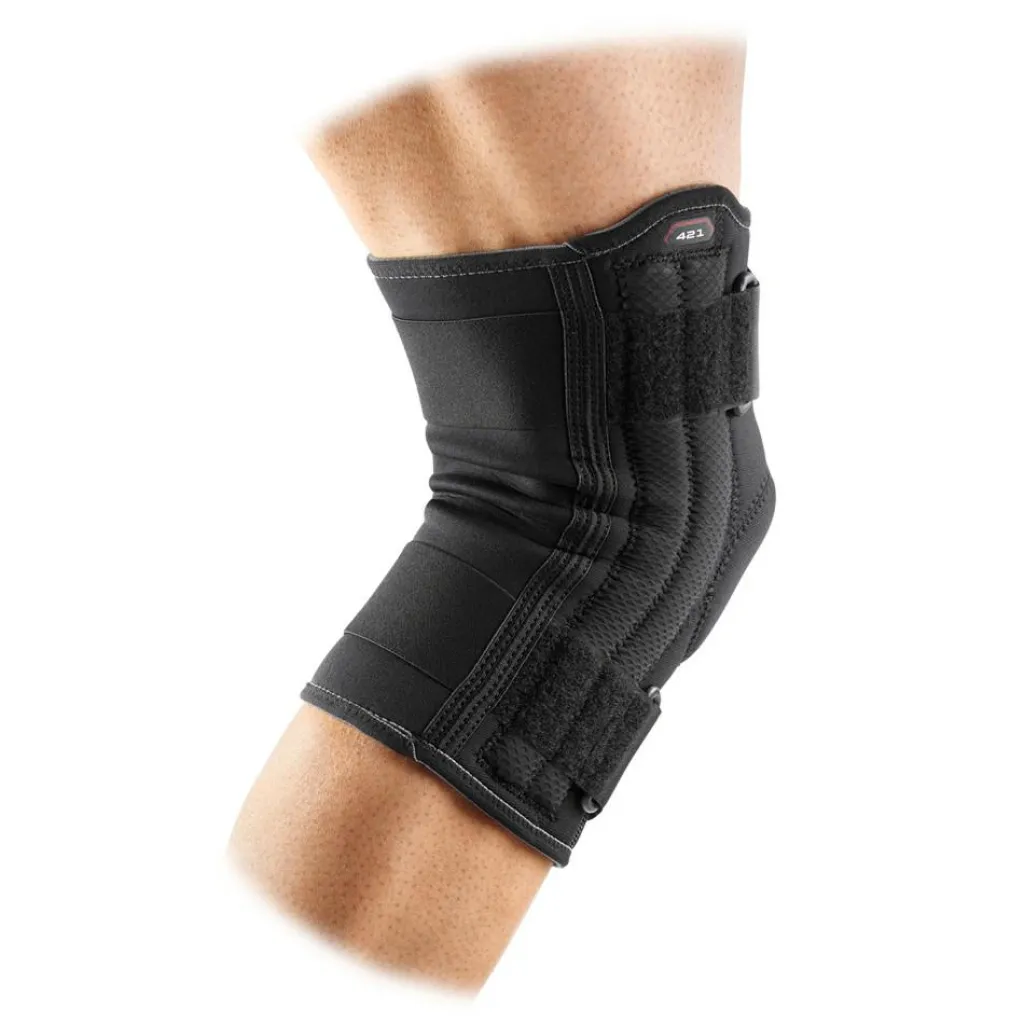 McDavid Baleinen kniebrace black - 44,5 - 48,3 cm< Sportbrace