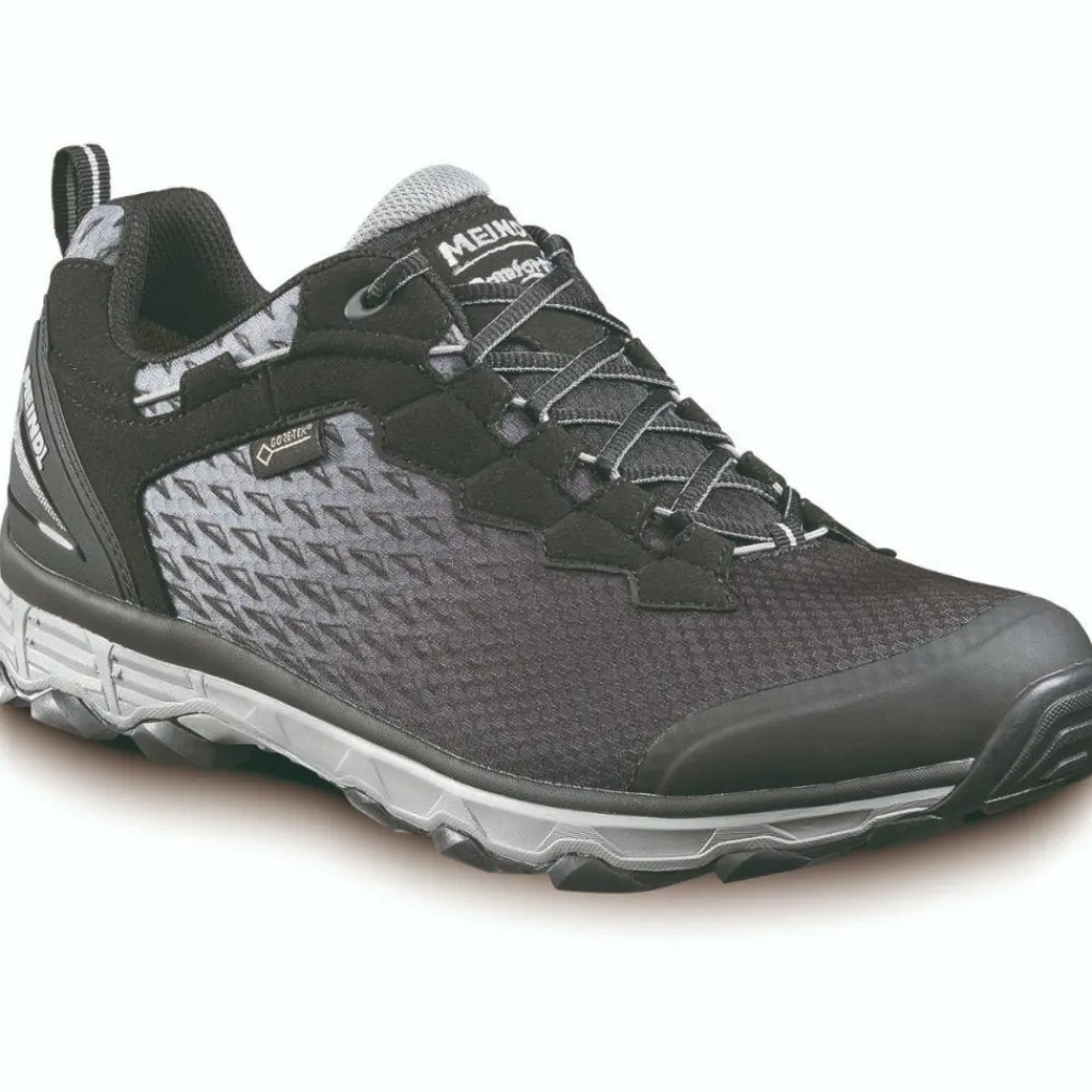 Meindl Activo Sport GTX wandelschoenen heren black silver< Wandelen|Wandelschoenen
