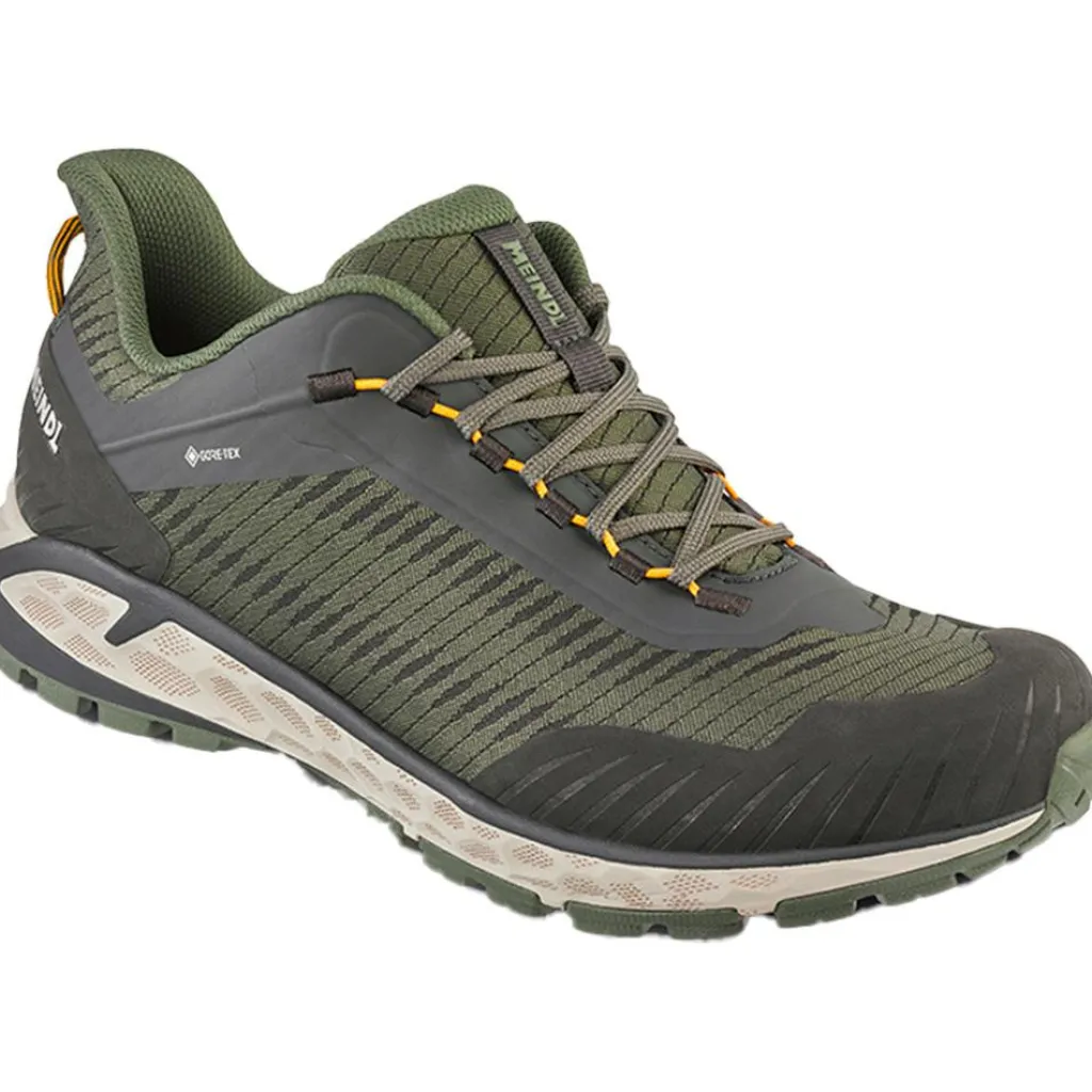 Meindl Power Walker 4.2 wandelschoenen heren olive orange< Wandelen|Wandelschoenen