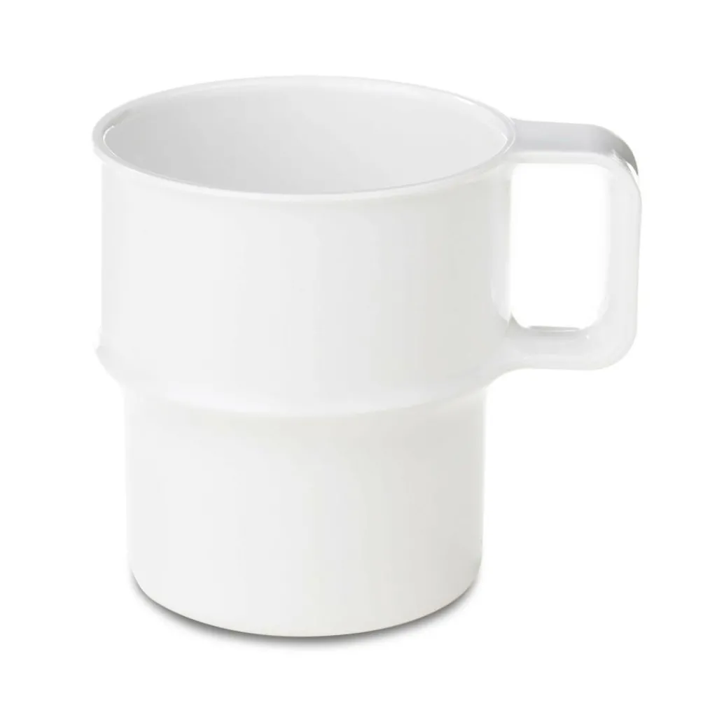 Mepal Basic 314 mok 280 ml wit< Glazen & Bekers