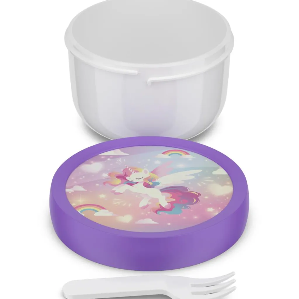 Mepal Campus fruitbox 300 ml unicorn glow< Lunchboxen & Bekers