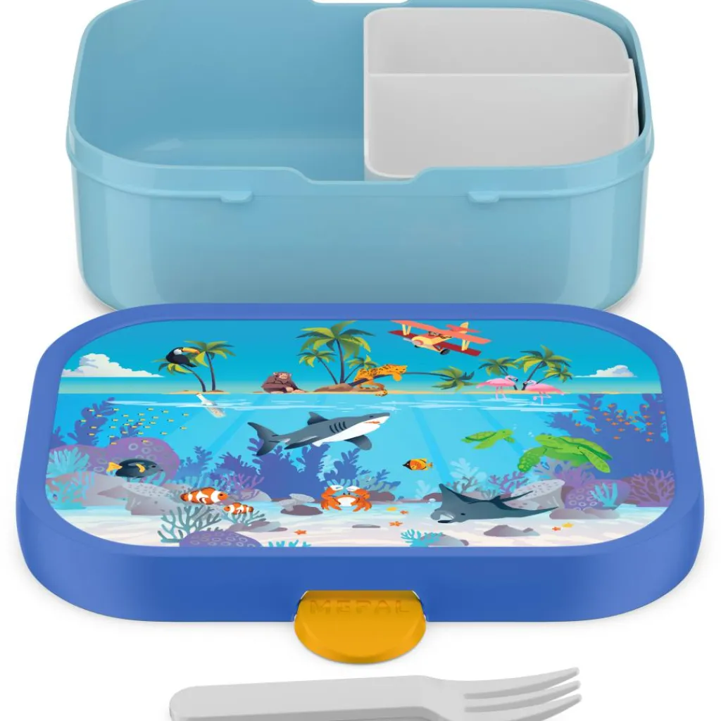 Mepal Campus lunchbox tropical ocean< Lunchboxen & Bekers